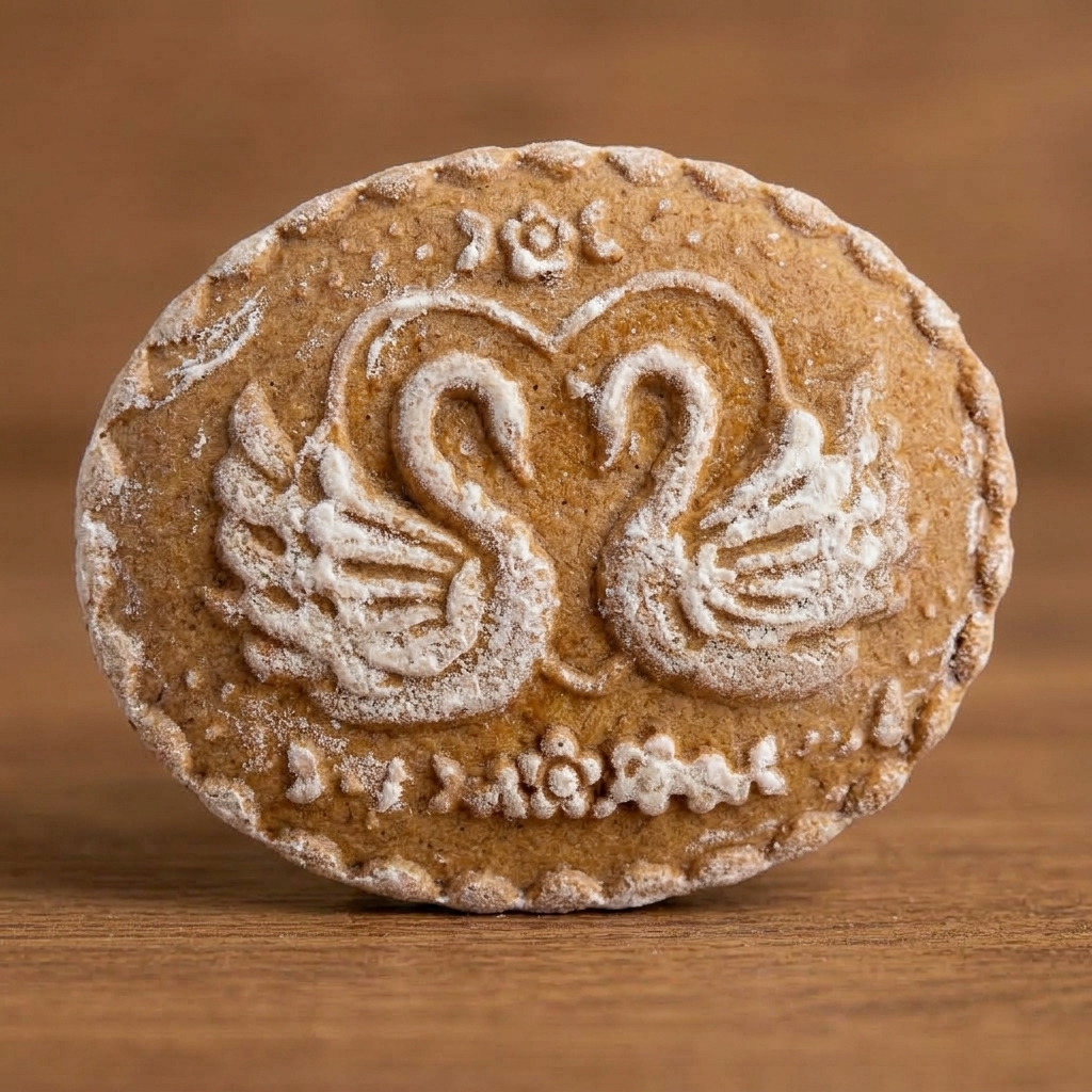 Пряник лебединая любовь